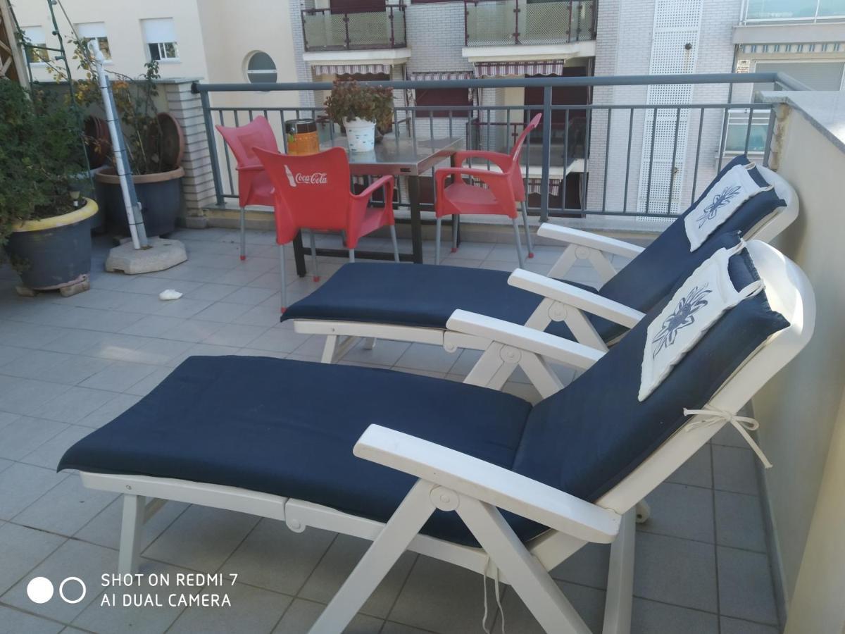Habitacion Familiar En Un Atico Con Gran Terraza Y,Cocina ,En La Playa Burriana Bagian luar foto